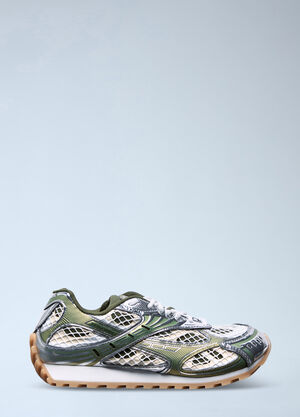 LN-CC® - Bottega Veneta: Orbit Sneakers - Green Bottega Veneta Orbit Sneakers Green bov0157012