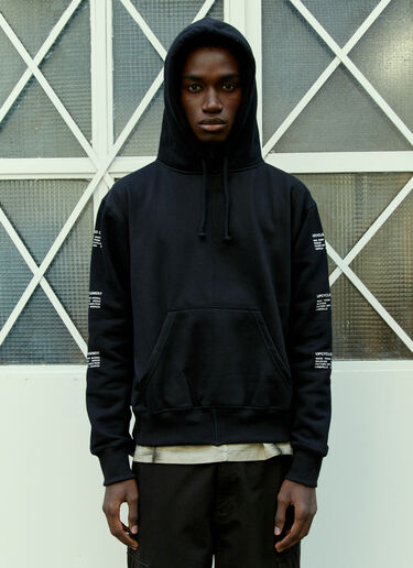 LN-CC® - Space Available: Upcycled Plant-Based Hooded Sweatshirt - Black Space Available Upcycled Plant-Based Hooded Sweatshirt Black spa0354009