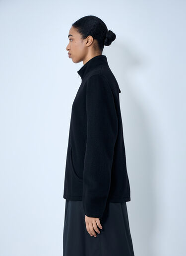 RIER Wool Zip-Up Jacket Black rrr0364003