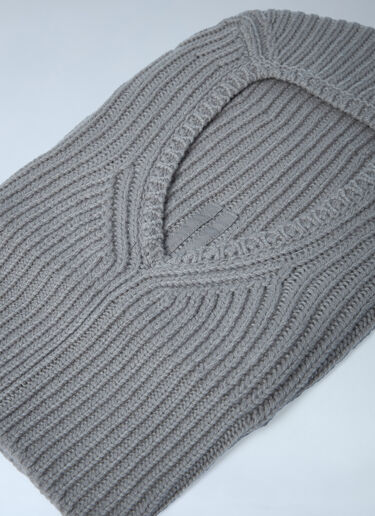 Rick Owens Sphinx Skull Balaclava White ric0161035