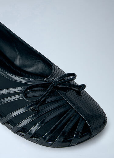 Abra Double Shoe Flats Black abr0264008