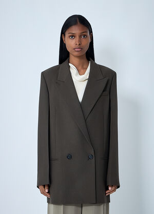 LN-CC® - TOTEME: Shield Blazer - Brown TOTEME Shield Blazer Brown tot0262029