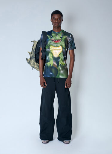 Nike by Yaku Re-Create Animal T-Shirt Green nik0165014