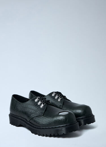 LN-CC® - Dr. Martens: 1461 钢头三孔鞋 - 绿色 Dr. Martens 1461 钢头三孔鞋 绿色 drm0362001