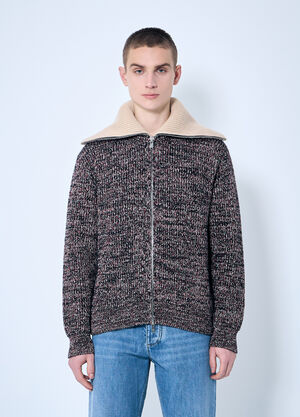 LN-CC® - Bottega Veneta: Cotton-And-Wool Cardigan - Brown Bottega Veneta Cotton-And-Wool Cardigan Brown bov0159003