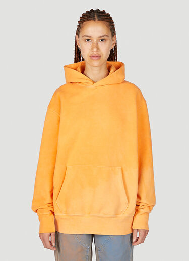 LN-CC® - NOTSONORMAL: Splashed Hooded Sweatshirt - Orange NOTSONORMAL Splashed Hooded Sweatshirt Orange nsm0351017