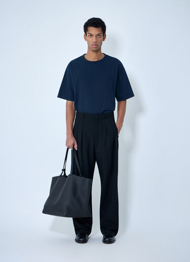 LN-CC® - The Row: Steven T-Shirt - Navy The Row Steven T-Shirt Navy row0163007