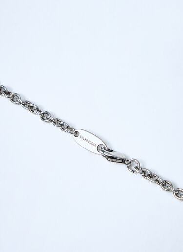 LN-CC® - Balenciaga: VIP Necklace - Silver Balenciaga VIP Necklace Silver bal0261049