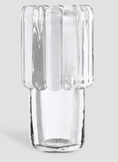LN-CC® - Tom Dixon: Press Stem Medium Vase - White Tom Dixon Press Stem Medium Vase White wps0642253