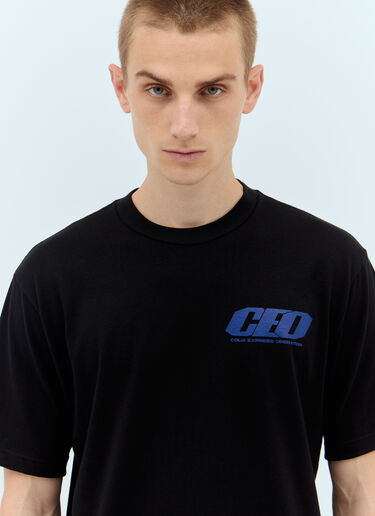 LN-CC® - ICE & TECHNO: CEO T-Shirt - Black ICE & TECHNO CEO T-Shirt Black int0156005