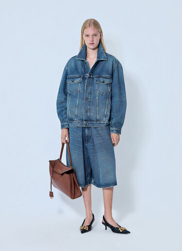 LN-CC® - Balenciaga: Kick Jacket - Blue Balenciaga Kick Jacket Blue bal0264010
