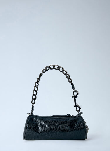 LN-CC® - Vivienne Westwood: Cindy Cylinder Shoulder Bag - Black Vivienne Westwood Cindy Cylinder Shoulder Bag Black vvw0263020