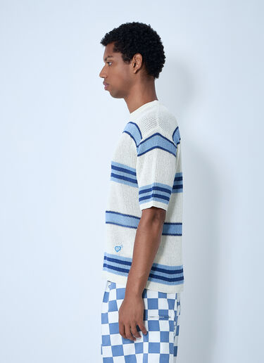 HUMAN MADE Striped Knit Top Blue hmd0161005