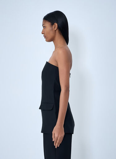 LN-CC® - TOTEME: Crepe Pocket Top - Black TOTEME Crepe Pocket Top Black tot0263018