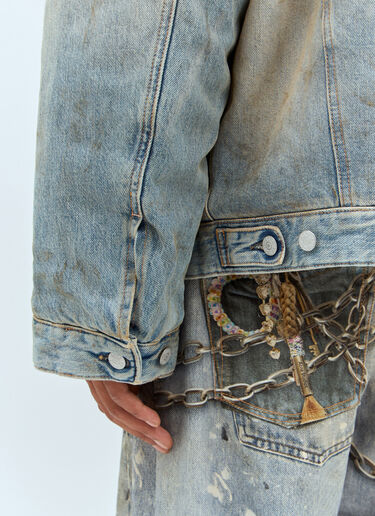 LN-CC® - Acne Studios: Denim Jacket - Blue Acne Studios Denim Jacket Blue acn0157028