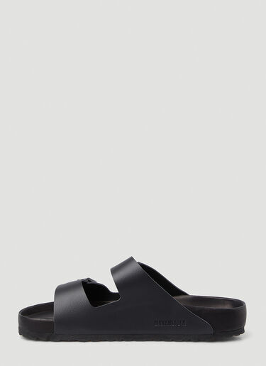 LN-CC® - Birkenstock: Arizona Two Strap Sandals - Black Birkenstock Arizona Two Strap Sandals Black brk0349013