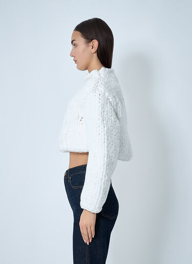 LN-CC® - Khaite: Ninel Sweater - White Khaite Ninel Sweater White kha0262005
