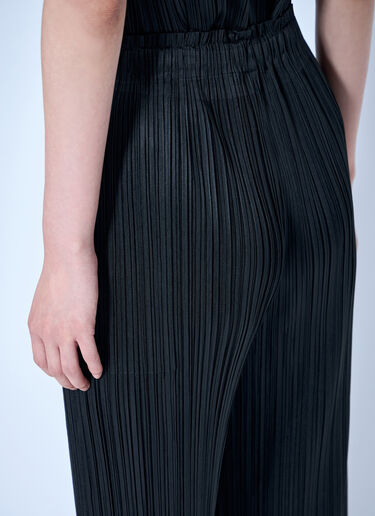 LN-CC® - Pleats Please Issey Miyake: Pleated Wrap Skirt - Black Pleats Please Issey Miyake Pleated Wrap Skirt Black plp0264012