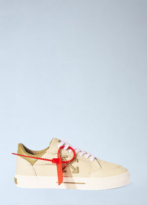 LN-CC® - Off-White: Vulcanized Sneakers - Natural Off-White Vulcanized Sneakers Natural ofw0260056