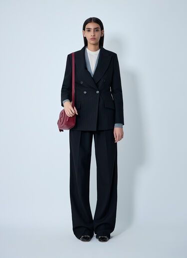 Gucci 双排扣西装外套 黑色 guc0261103
