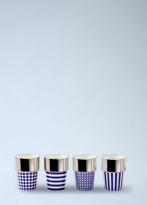 POLSPOTTEN Porcelain Espresso Cup Set Blue wps0691991