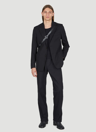 Lanvin Patch Pockets Blazer Black lnv0153002