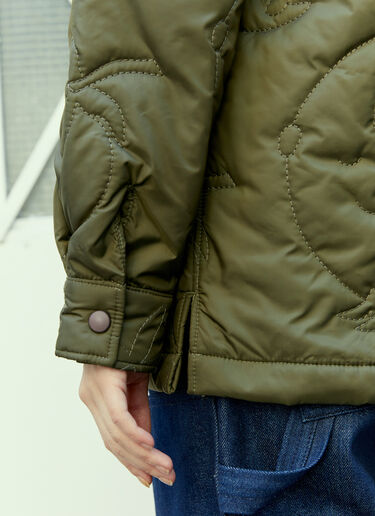 Sky High Farm Workwear キルティングオーバーシャツ グリーン skh0354004