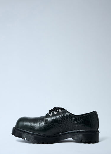LN-CC® - Dr. Martens: 1461 钢头三孔鞋 - 绿色 Dr. Martens 1461 钢头三孔鞋 绿色 drm0362001