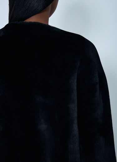 LN-CC® - TOTEME: Shearling Coat - Black TOTEME Shearling Coat Black tot0262031