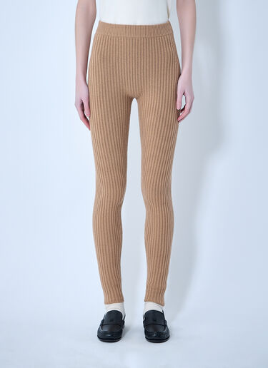 LN-CC® - Max Mara: Apogeo Knitted Pants - Camel Max Mara Apogeo Knitted Pants Camel max0262060