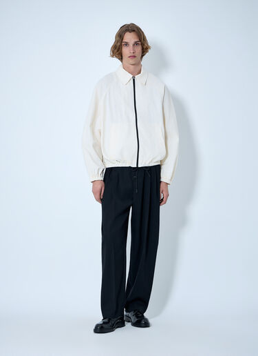 Jacquemus Zip-Front Jacket White jac0164015