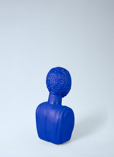 LN-CC® - Seletti: Magna Graecia Man Terracotta Bust - Blue Seletti Magna Graecia Man Terracotta Bust Blue wps0692094