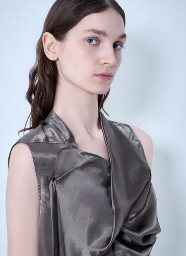 LN-CC® - Rick Owens: Island Top - Grey Rick Owens Island Top Grey ric0263010