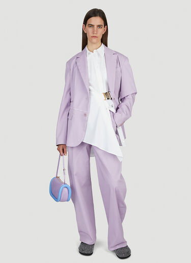 LN-CC® - JW Anderson: 解构西装外套 - 浅紫色 JW Anderson 解构西装外套 浅紫色 jwa0251010