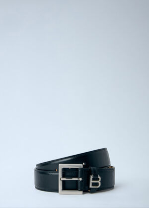 LN-CC® - Balenciaga: Hourglass Belt - Black Balenciaga Hourglass Belt Black bal0164024