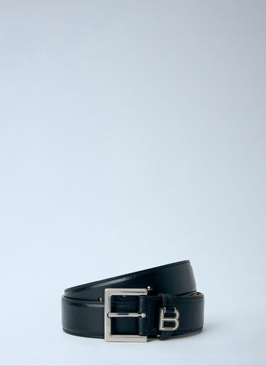LN-CC® - Balenciaga: Hourglass Belt - Black Balenciaga Hourglass Belt Black bal0164024
