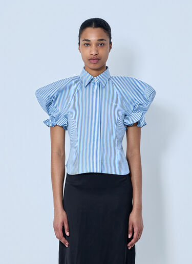 LN-CC® - Vivienne Westwood: Gexy Top - Blue Vivienne Westwood Gexy Top Blue vvw0264009