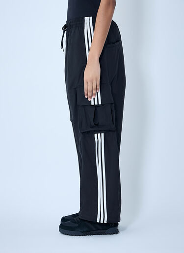 LN-CC® - Y-3: Nylon Wired Cargo Pants - Black Y-3 Nylon Wired Cargo Pants Black yyy0364015