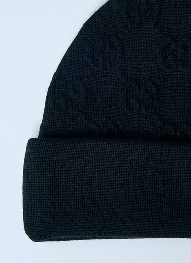 LN-CC® - Gucci: GG Wool-Blend Beanie - Black Gucci GG Wool-Blend Beanie Black guc0159079