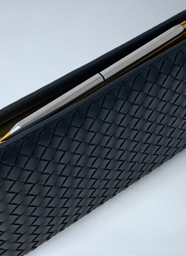 LN-CC® - Bottega Veneta: Agenda Clutch - Dark Brown Bottega Veneta Agenda Clutch Dark Brown bov0264032