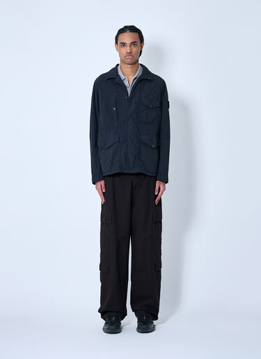 LN-CC® - Stone Island: Ghost Field Jacket - Black Stone Island Ghost Field Jacket Black sto0160024