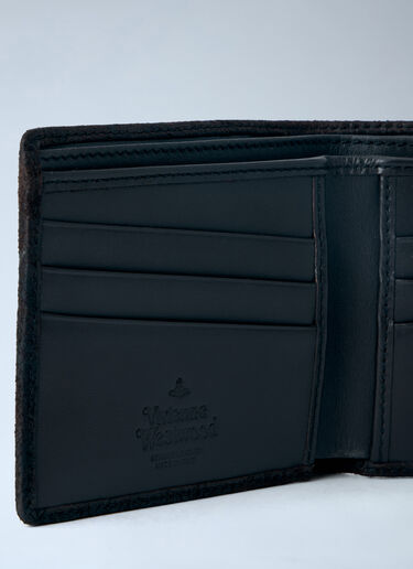 LN-CC® - Vivienne Westwood: Bi-Fold Leather Wallet - Black Vivienne Westwood Bi-Fold Leather Wallet Black vvw0163015