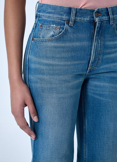 Chloé Straight-Leg Denim Jeans Blue chl0264017