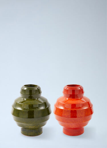 POLSPOTTEN Tiered Ceramic Vase Orange wps0692006