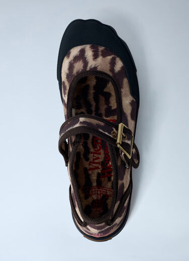 LN-CC® - Vivienne Westwood: Animal Gym Bar Shoes - Brown Vivienne Westwood Animal Gym Bar Shoes Brown vvw0262011