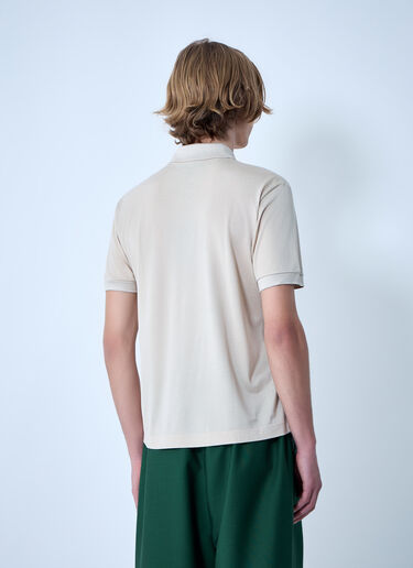 Lacoste Cotton Piqué Polo Shirt Cream lac0164005