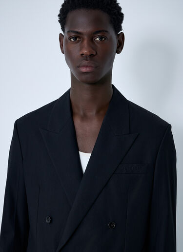 LN-CC® - Gucci: Double-Breasted Blazer - Black Gucci Double-Breasted Blazer Black guc0160004