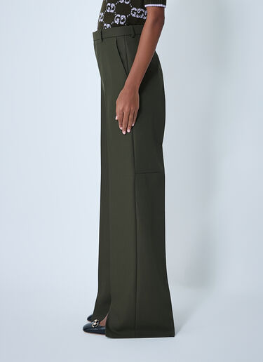 LN-CC® - Gucci: Tailored Wool Pants - Black Gucci Tailored Wool Pants Black guc0261113