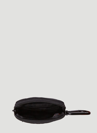 LN-CC® - Y-3: Logo Print Pouch - Black Y-3 Logo Print Pouch Black yyy0340006