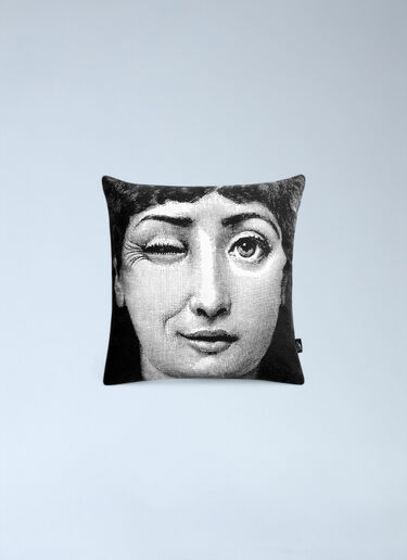LN-CC® - Fornasetti: Tema e Variazioni N.82 And N.130 Cushion - Black Fornasetti Tema e Variazioni N.82 And N.130 Cushion Black wps0691885